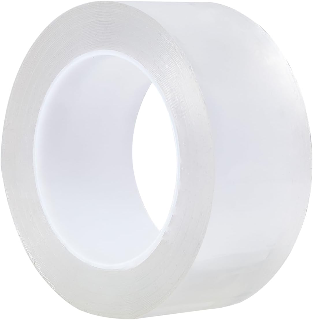 Cinta de sellado transparente para ventana, cinta adhesiva de aislamiento de corrientes de aire para puertas, ventanas y huecos de vidrio de ducha,