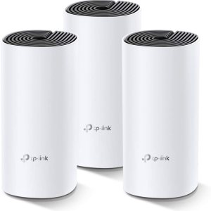TP-Link Deco HC4 AC1200 Sistema Wi-Fi de malla para todo el hogar, paquete de 3 unidades, color blanco TP-Link Deco HC4 AC1200 Sistema Wi-Fi de malla para todo el hogar, paquete de 3 unidades, color blanco