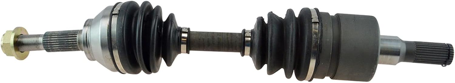 TRQ Juego de 4 piezas de dirección con ejes de eje CV y conjuntos de rodamientos de cubo de rueda para Chevy Colorado 4×4 2004-2008  GMC Canyon 4×4