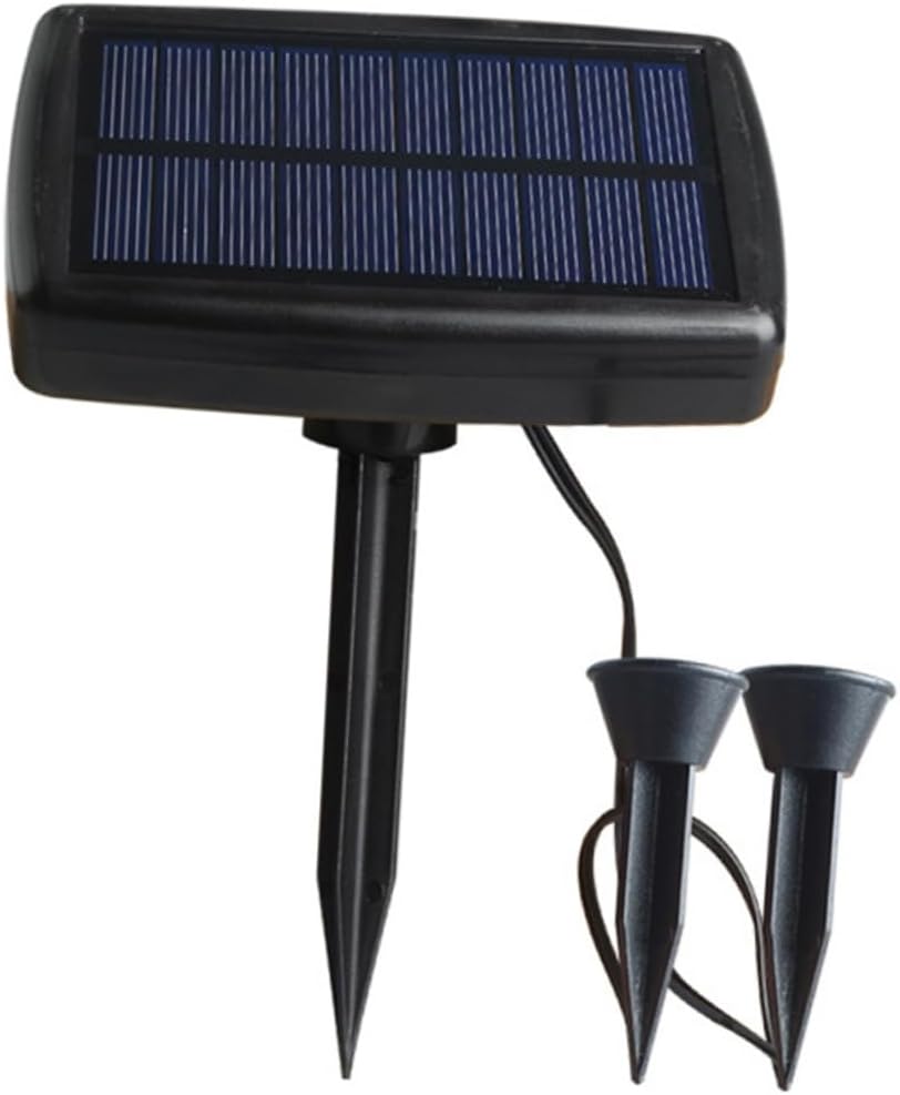 Happyyami 1 Unidades Pequeña Luz de calle Decoración al aire libre lampara Solar para Exterior Decoración al aire libre Decoración Exterior Solar