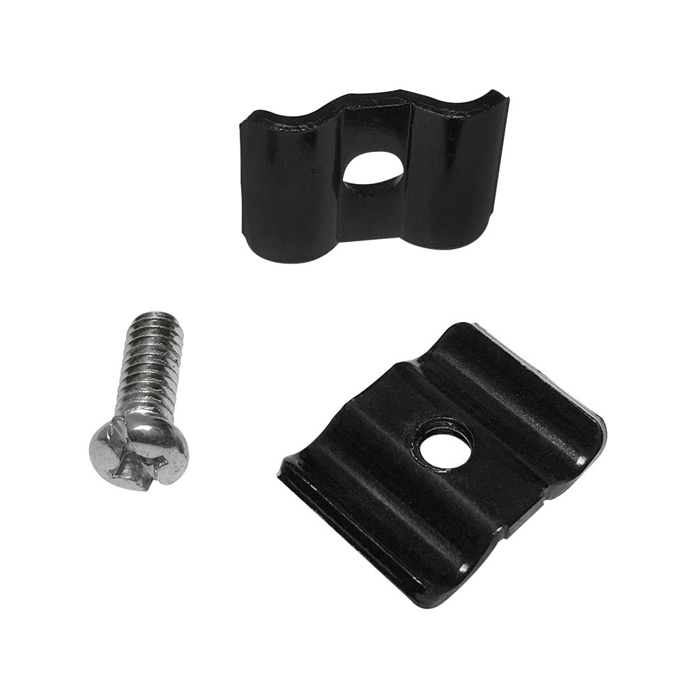 Gridwall – Conectores de clip para paneles de rejilla, paquete de 24, color negro