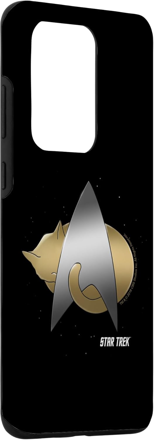 Galaxy S20 Ultra Star Trek The Next Generation Cat Badge Case