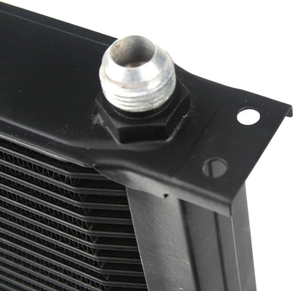 PIT66 Adaptador de termostato AN10 de 19 filas para transmisión de motor, kit de enfriador de aceite universal