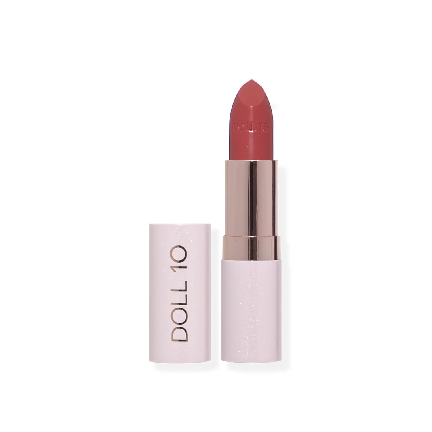 Doll 10 Lip Smoothie Lipstick – Maquillaje de color de labios teñido superalimento ligero y nutritivo hecho a mano (reamsicle)