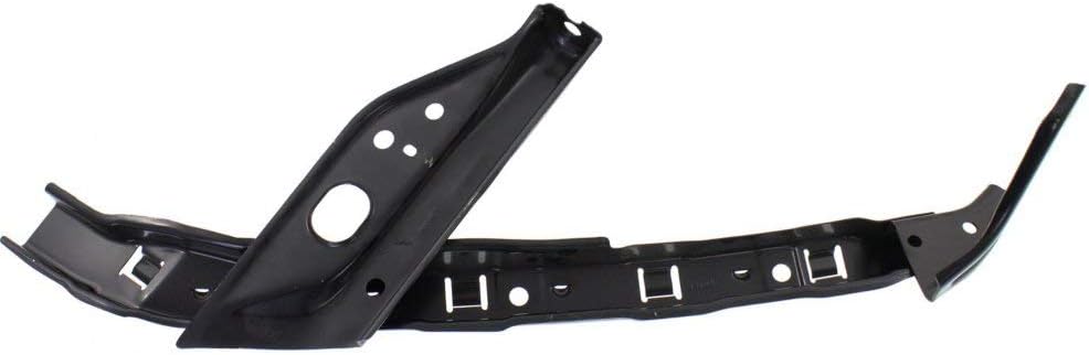 Evan Fischer Juego de soportes de parachoques compatible con Honda Civic Sedan Coupe 2012-2015 delantero izquierdo y lado derecho superior