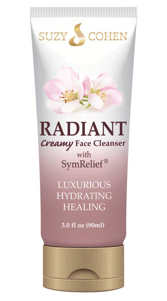 Script Essentials Limpiador cremoso radiante con SymRelief por Suzy Cohen  Lujosa solución curativa hidratante para pieles problemáticas  Perfecto