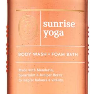 Bath and Body Works Aromaterapia para el cuidado del cuerpo – Gel de baño de espuma – 10 onzas líquidas – Muchos aromas! (Sunrise Yoga – Mandarin Bath and Body Works Aromaterapia para el cuidado del cuerpo – Gel de baño de espuma – 10 onzas líquidas – Muchos aromas! (Sunrise Yoga – Mandarin