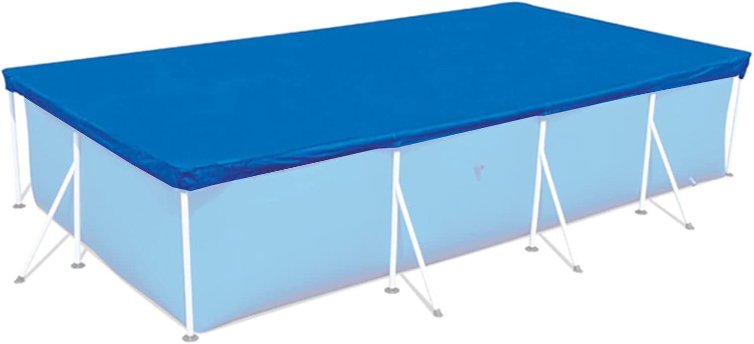 Cubierta rectangular de piscina para intexes cubierta de piscina, Cubiertas de piscina para piscinas sobre el suelo, Cubierta de piscina rectangular