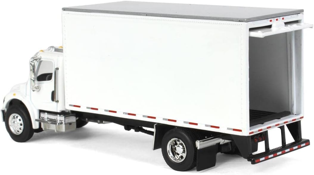 164 Freightliner M2 Van Box Truck, blanco liso 35501