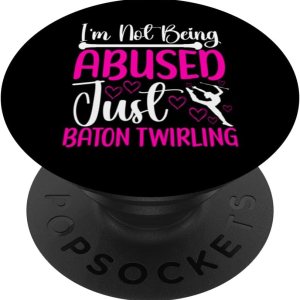 Baton Twirling Outfit Majorette Baton Twirler Regalos PopSockets Estándar PopGrip Baton Twirling Outfit Majorette Baton Twirler Regalos PopSockets Estándar PopGrip