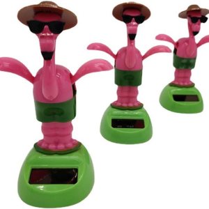 ikasus 3 piezas de juguetes solares de flamenco bailarín lindo juguete de muñeca de flamenco tembloroso lindo juguete solar bailando muñecas de ikasus 3 piezas de juguetes solares de flamenco bailarín lindo juguete de muñeca de flamenco tembloroso lindo juguete solar bailando muñecas de