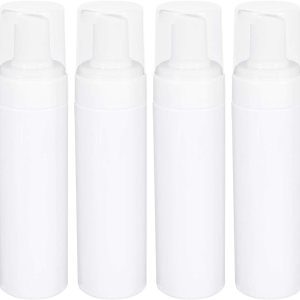 Exceart Botella de jabón de viaje vacía de plástico Mini dispensador de jabón de espuma botella líquida para limpieza champú de viaje 6.8 fl oz Exceart Botella de jabón de viaje vacía de plástico Mini dispensador de jabón de espuma botella líquida para limpieza champú de viaje 6.8 fl oz