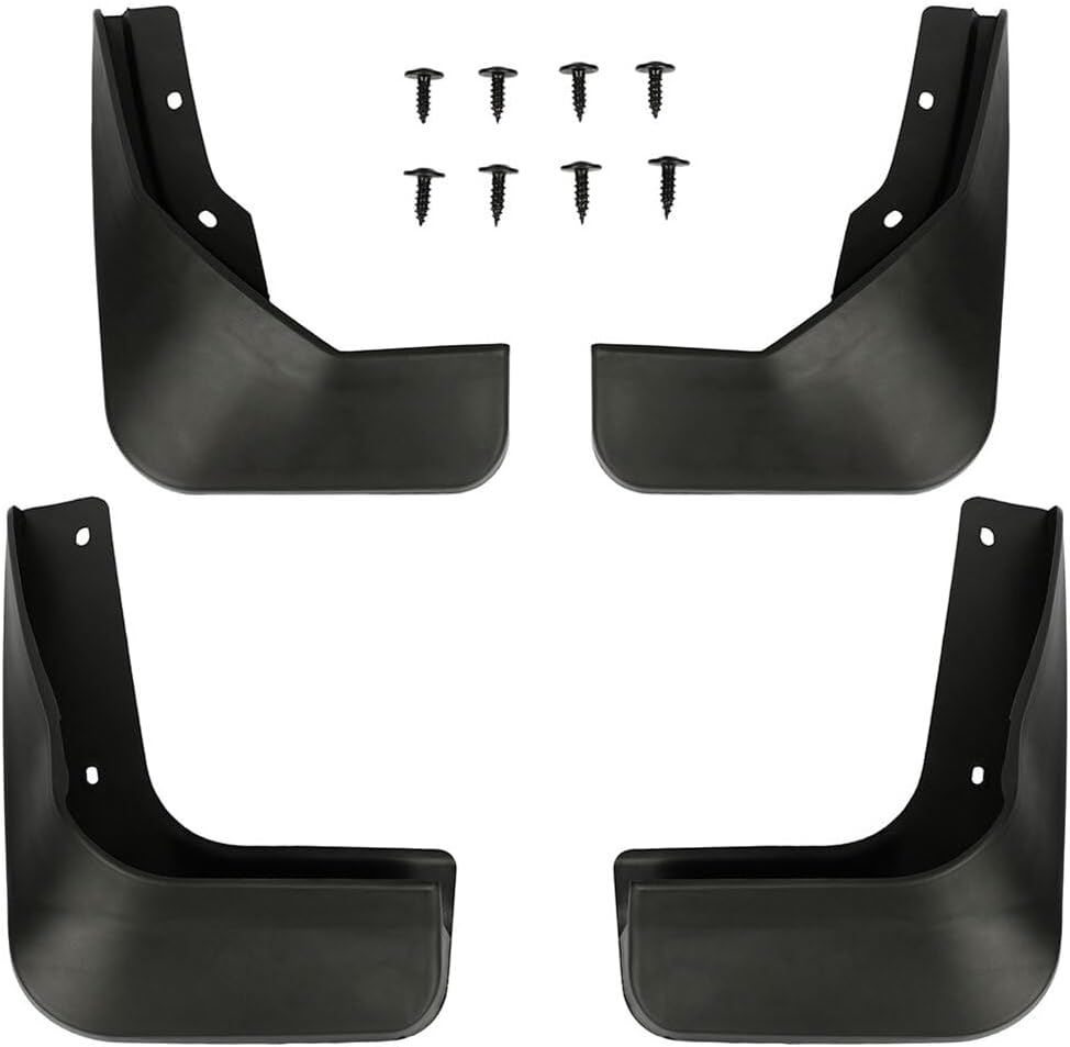 SCITOO 4 unids barro flaps, vehículos guardabarros protección contra salpicaduras delantero y trasero, guardabarros para Volkswagen para Jetta 2015