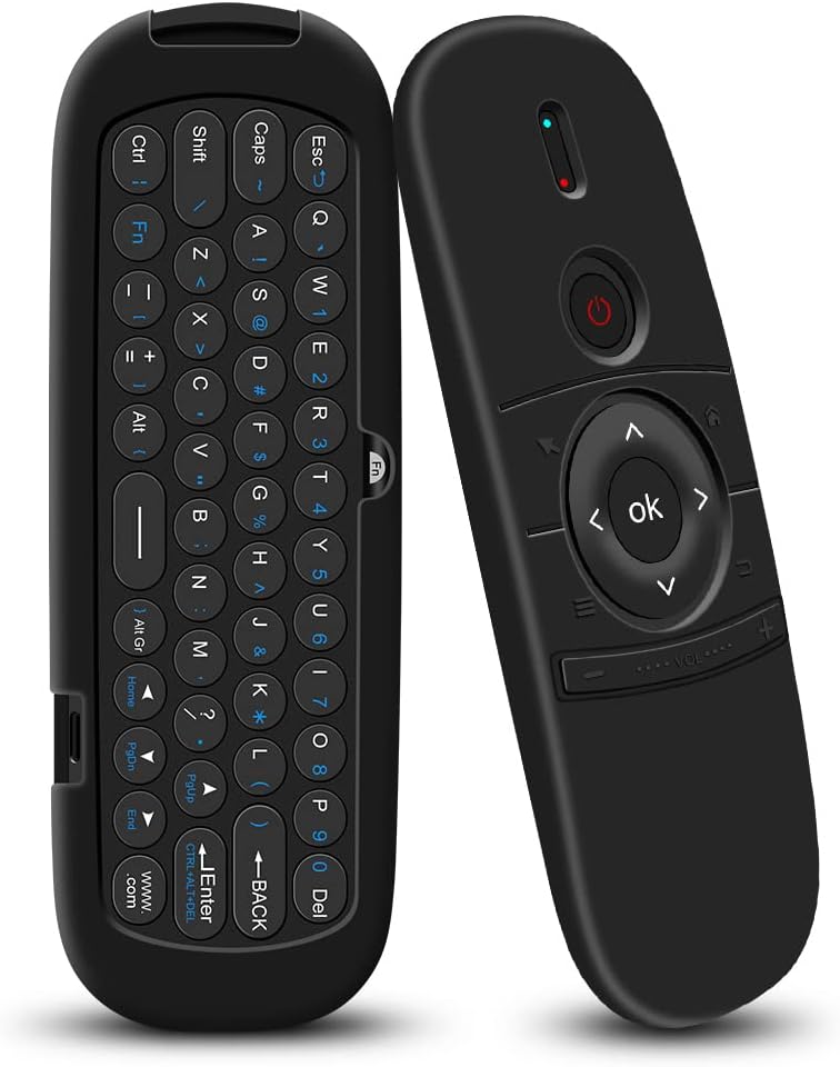 Funda para WeChip W1 Remote, Cubierta de silicona para WeChip W1 Control remoto Soporte de piel Protector Universal Reemplazo de goma Funda trasera