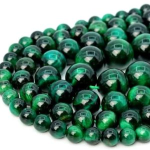 Zenkeeper 116 cuentas de ojos de tigre verdes para hacer joyas de 0.236 pulgadas (0.236 in), piedras preciosas sueltas para hacer pulseras Zenkeeper 116 cuentas de ojos de tigre verdes para hacer joyas de 0.236 pulgadas (0.236 in), piedras preciosas sueltas para hacer pulseras