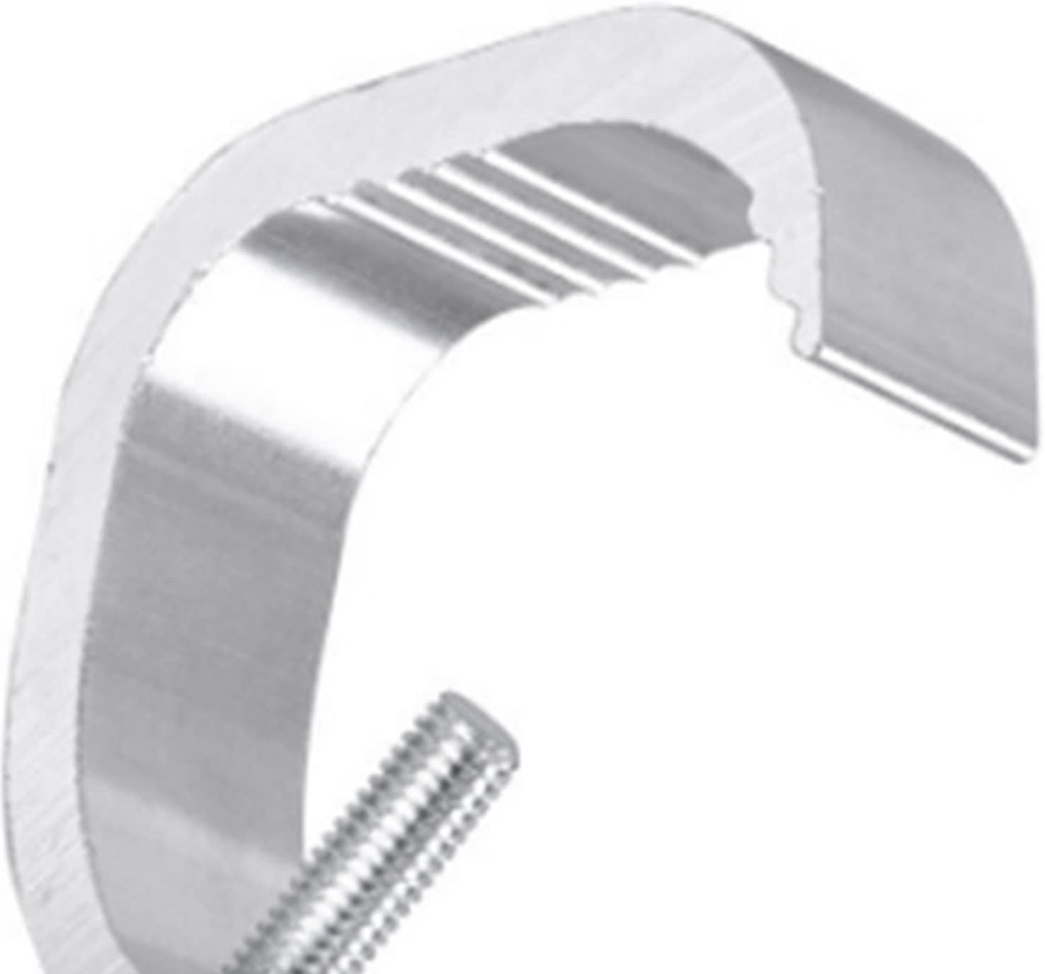 Kit de gancho de lámpara de escenario de aleación de aluminio resistente para evitar resbalones, 4 piezas