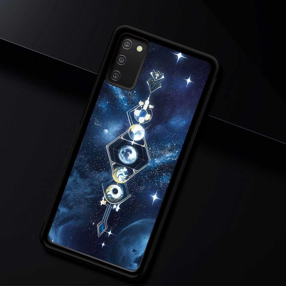 Goodsprout Funda compatible con Samsung Galaxy S20 FE, diseño de fase lunar azul, a prueba de golpes, antiarañazos, carcasa trasera de policarbonato