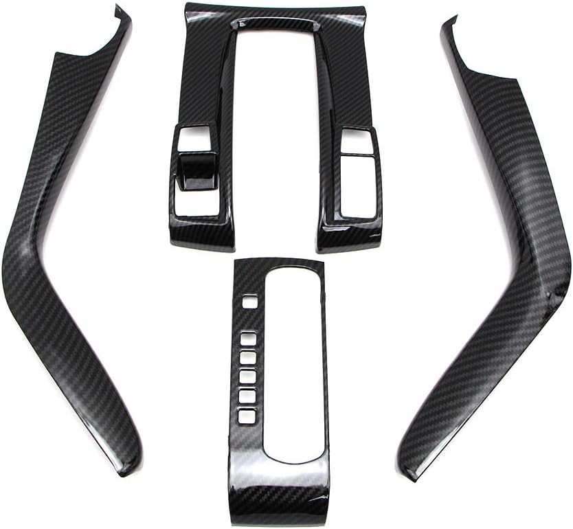 Cubierta de panel de cambio automático de palanca de cambios para Honda Civic de 10 generación 2016 2017 2018 2019 2020 2021 Sedan estilo de fibra