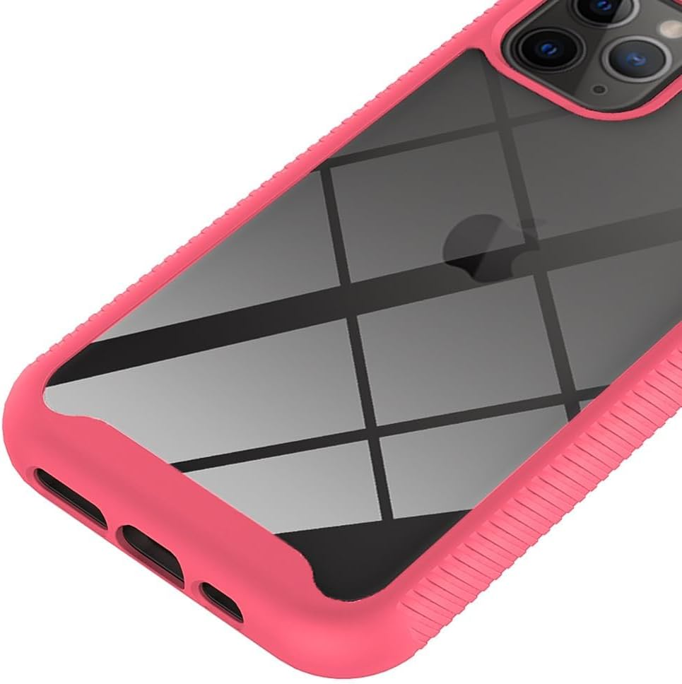 Asuwish Funda de teléfono para iPhone 11 Pro 5.8 con protector de pantalla de vidrio templado y soporte delgado, funda protectora híbrida resistente