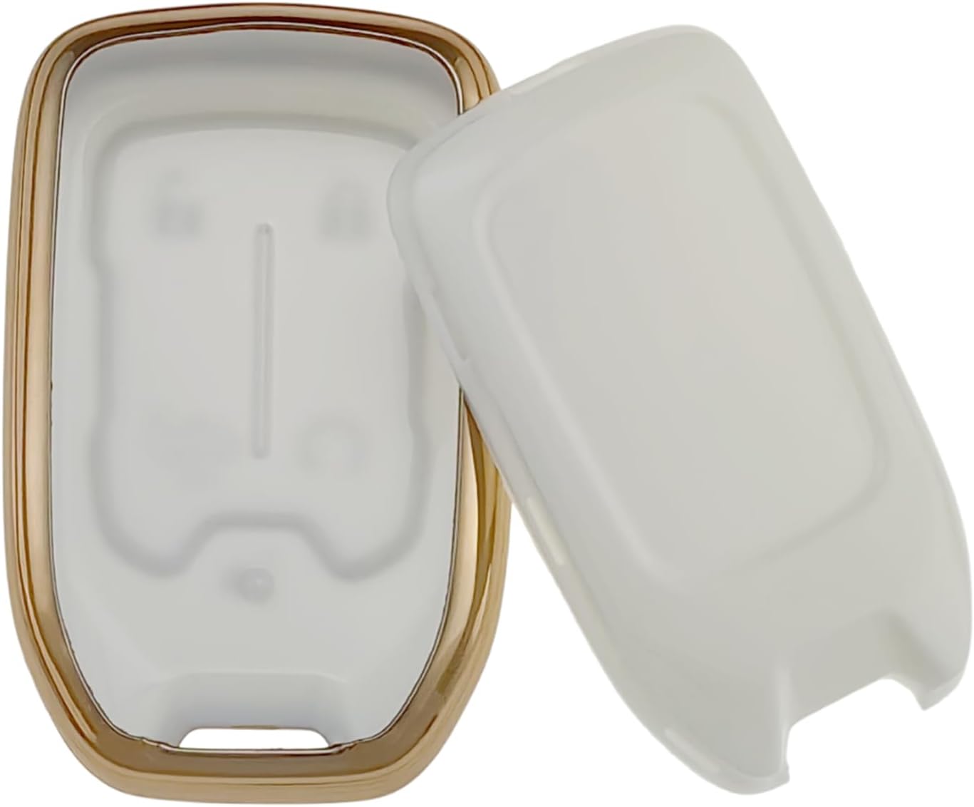 Funda para llavero de TPU compatible con Chevrolet Silverado 1500 Silverado 2500 HD Silverado 3500 HD Silverado 3500 HD GMC Sierra 1500 Sierra 2500