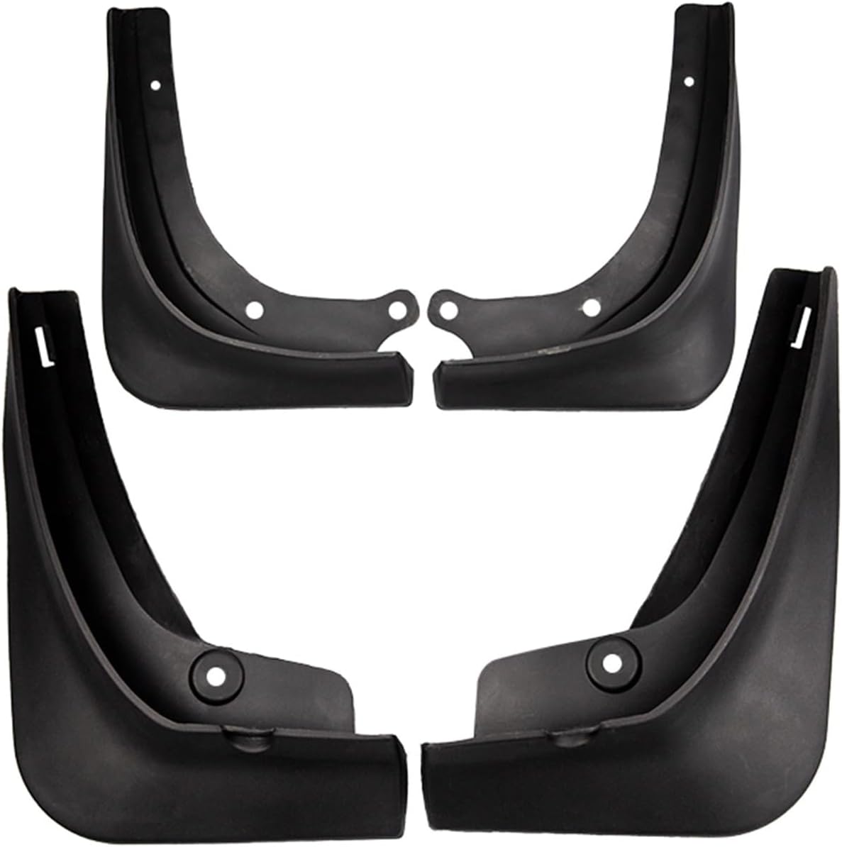 Juego de 4 unidades compatibles con Tesla Model 3 Splash Guards ABS con patrón de fibra de carbono, aletas de barro, guardabarros modelo Y 2023 2022