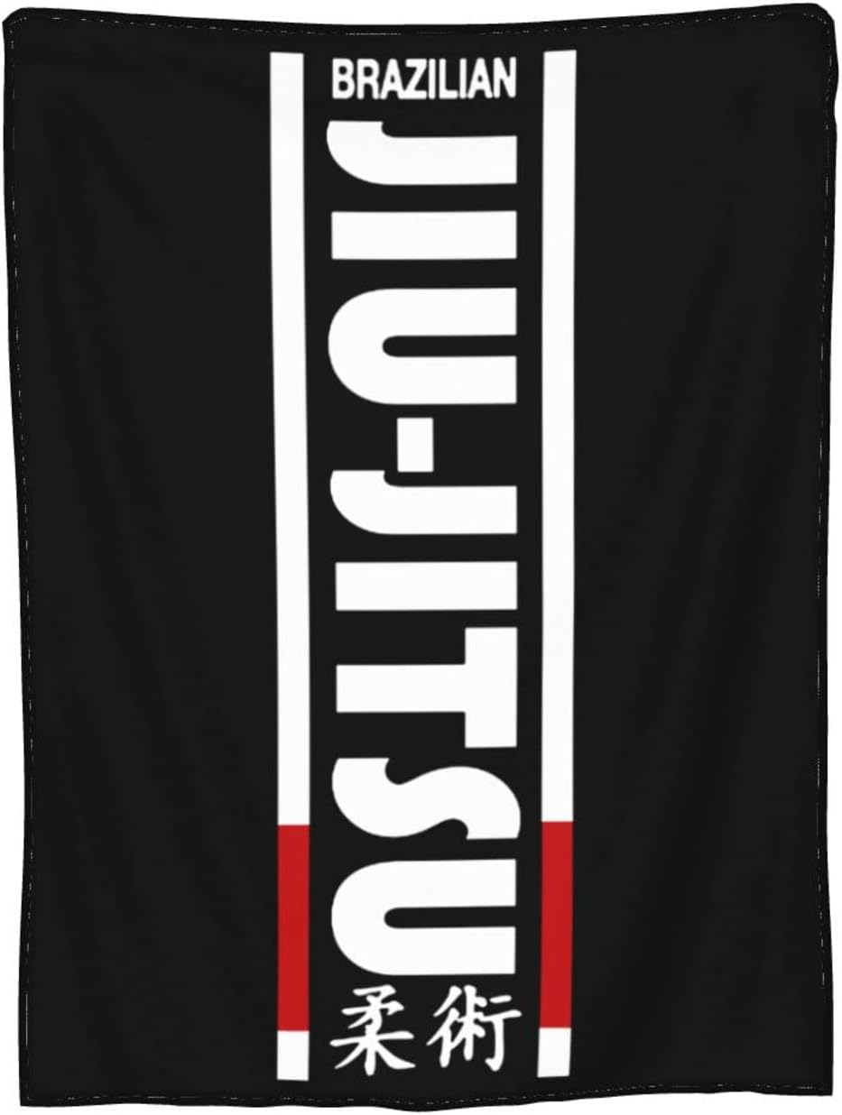 Jiu Jitsu – Manta de franela suave y mullida para sofá, cálida y decorativa