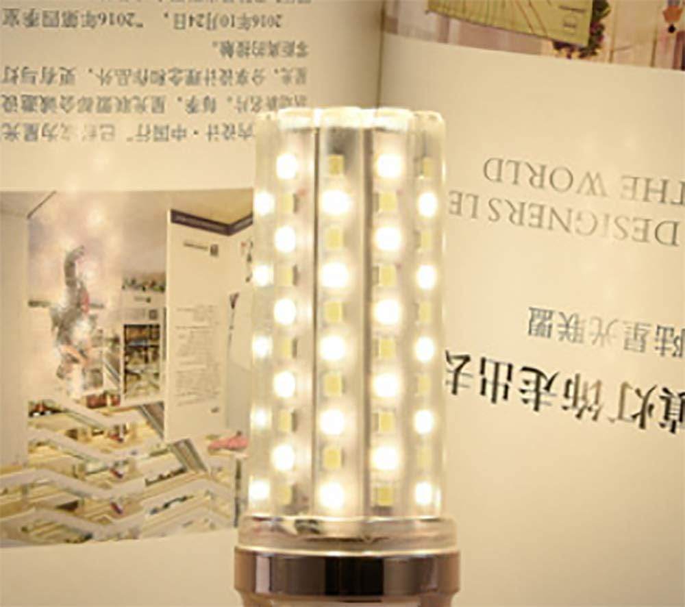 Bombilla LED E26 de maíz de 24 W, bombillas LED equivalentes a 200 W, base media E26 para iluminación de interiores, lámpara colgante no regulable,