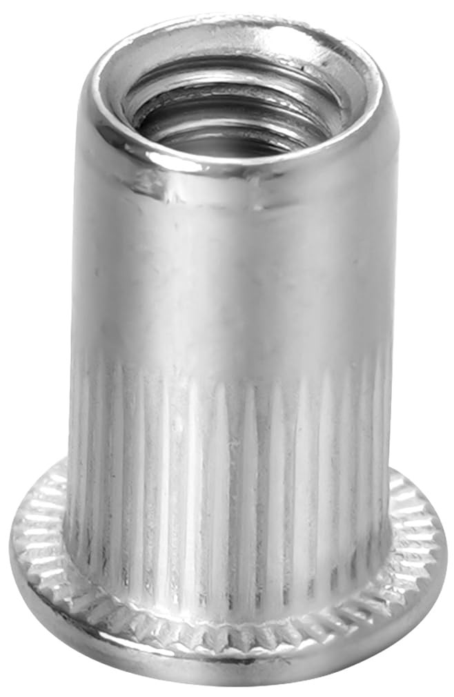 Tuercas de remache 14-20 100 piezas de acero inoxidable remaches roscado Inserto Nutsert 14-20UNC