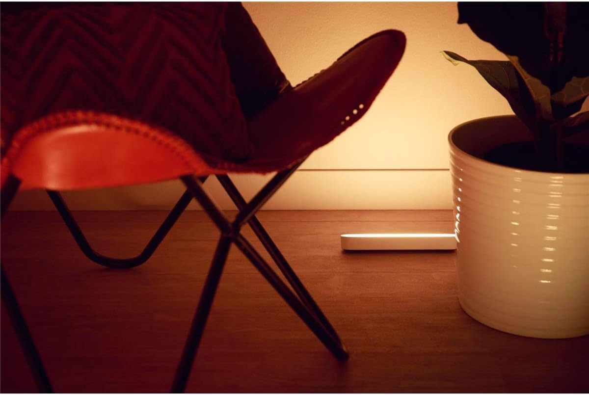 Philips 7820330U7_2 Hue Play Bar, Accesorio para bombilla inteligente, 7820231U7, 6.6watts, 240 volts