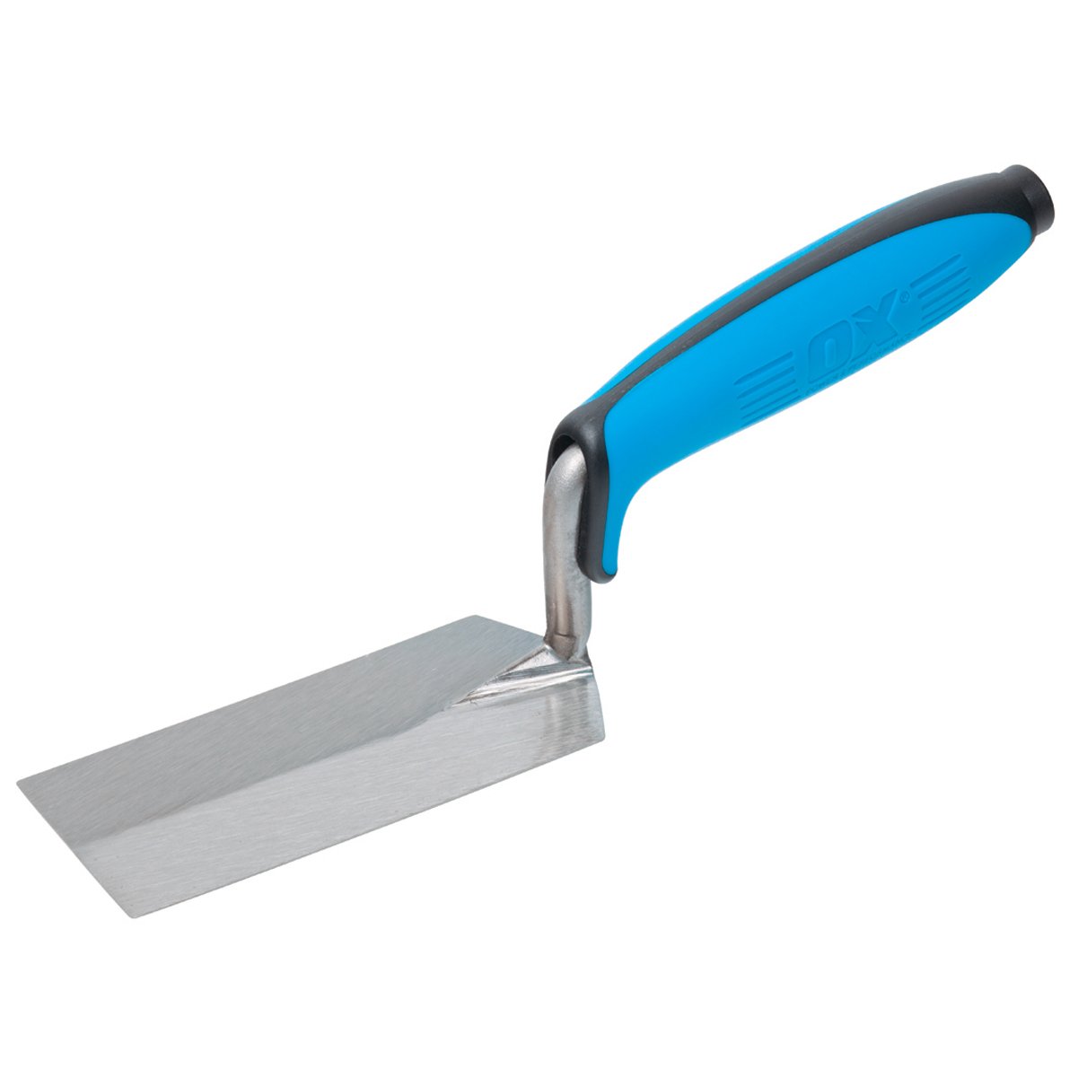 OX Tools P013405 5 en x 2 en llana de suelo de margen con agarre cómodo, herramienta masonaria profesional para estuco de baldosas de cemento de