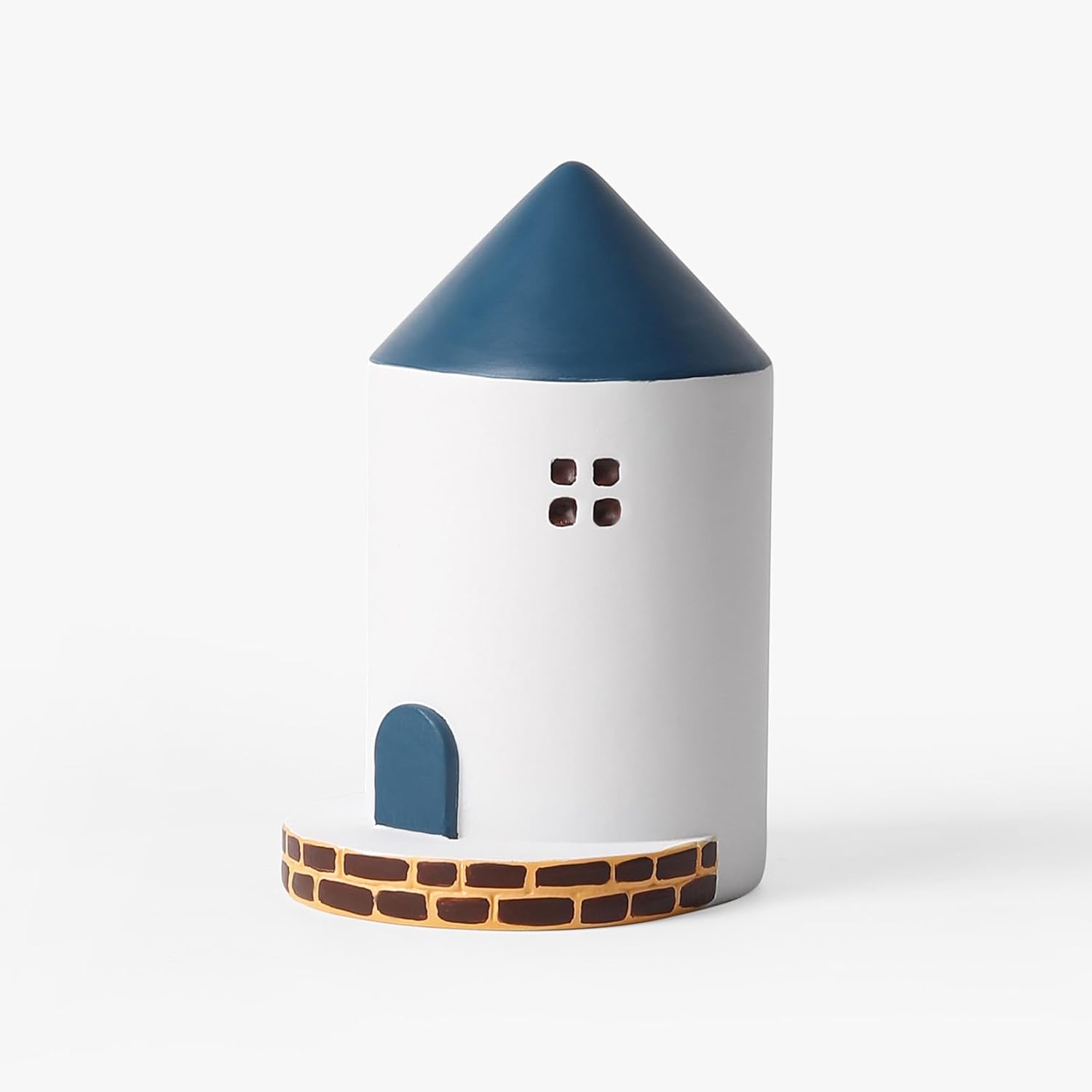 Alcancía para adultos y niños, caja de ahorro de dinero en forma de casa, escultura de cerámica, Alcancias de Dinero para Niños, estatua de resina,