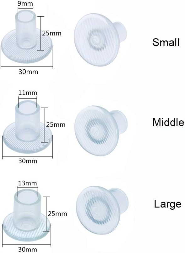 Protectores transparentes de tacón alto para zapatos, tapones para caminar sobre hierba, pequeñomediogrande, 9 pares.