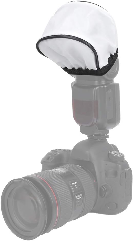 Cámara Speedlite Softbox con cierre elástico, pared interior reflectante para luz suave, aumenta la exposición, súper ligera, fácil de transportar,