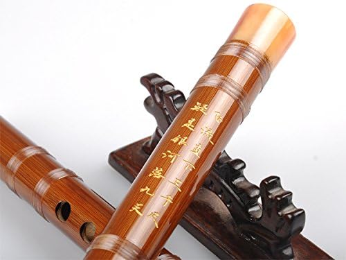 Flauta Dizi de bambú amargo para principiantes – Flauta Dizi shinobe chino (clave de F (Bangdi))
