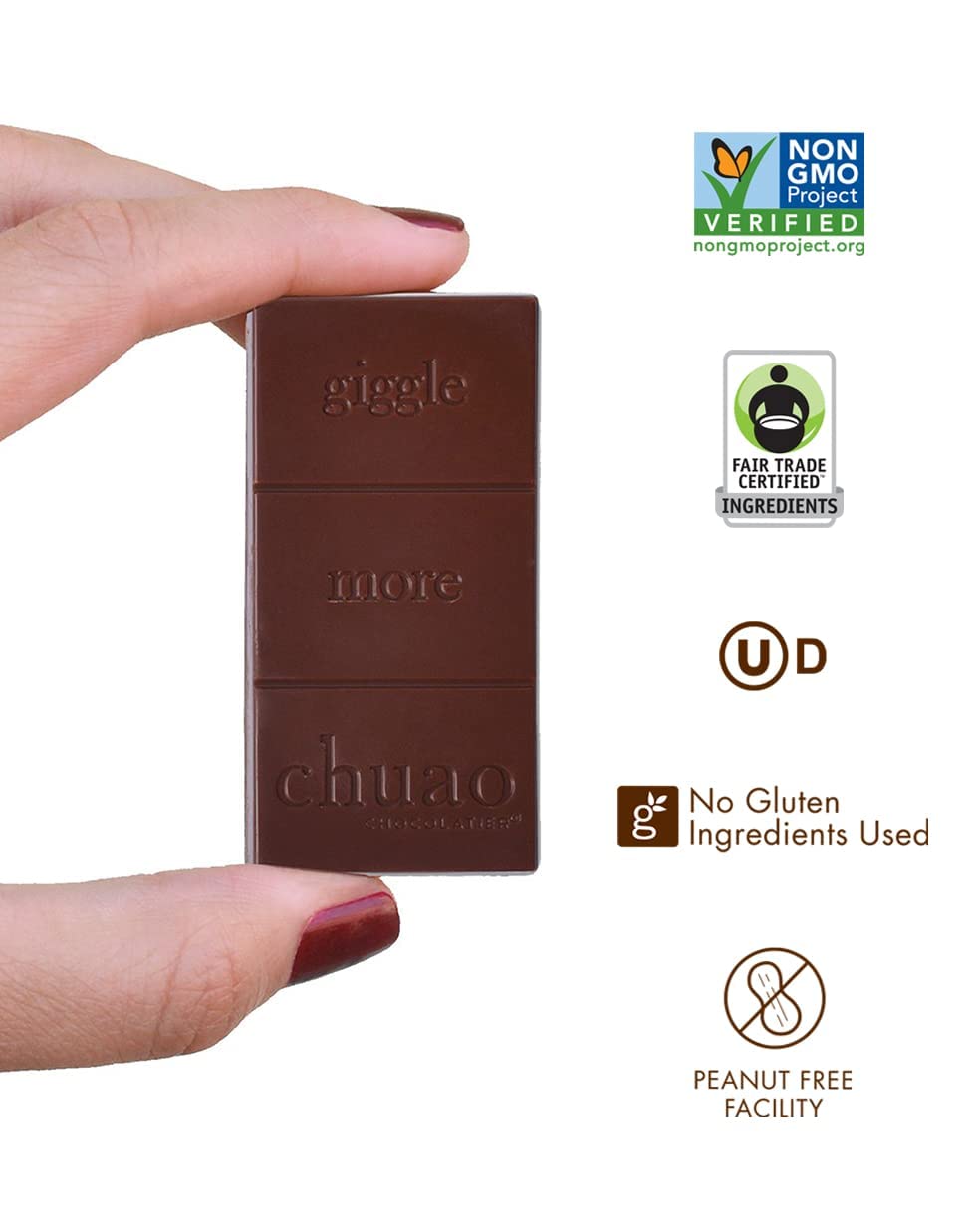 Chuao Chocolatier – Chocolate artesano, set de regalo con 24 barras mini