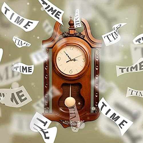 Reloj de péndulo de cuarzo con mecanismo de melodía, con 3 pares de manecillas
