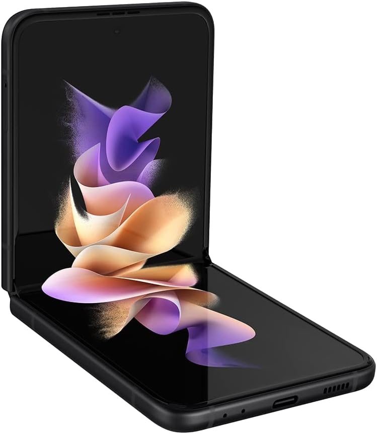 Samsung Galaxy Z Flip 3 Flip3 5G – Teléfono celular Android totalmente desbloqueado, versión de EE. UU., modo flexible, cámara intuitiva compacta –
