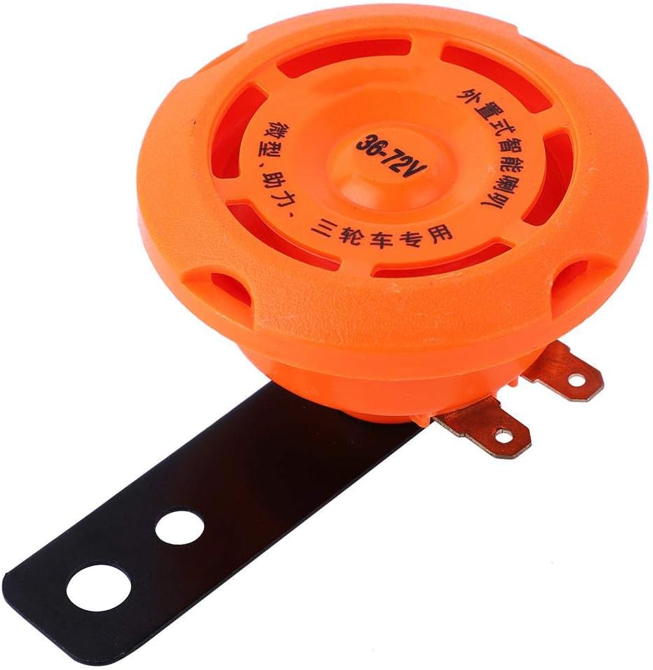 Bocina electrónica, 36 V48 V60 V72 V, anillo de bicicleta eléctrica, impermeable, accesorio de campana de ciclismo inteligente