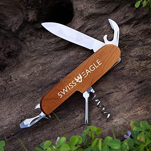 Swiss Eagle Cuchillo de ejército multiherramienta paquetes de 11 herramientas en tu bolsillo