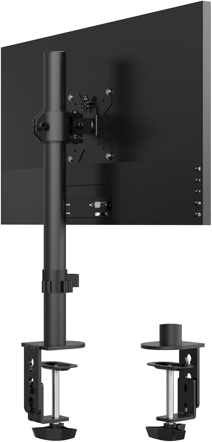 PHOLITEN Soporte de monitor para la mayoría de pantallas de computadora de 13-32 pulgadas de hasta 22 libras, soporte de monitor de escritorio