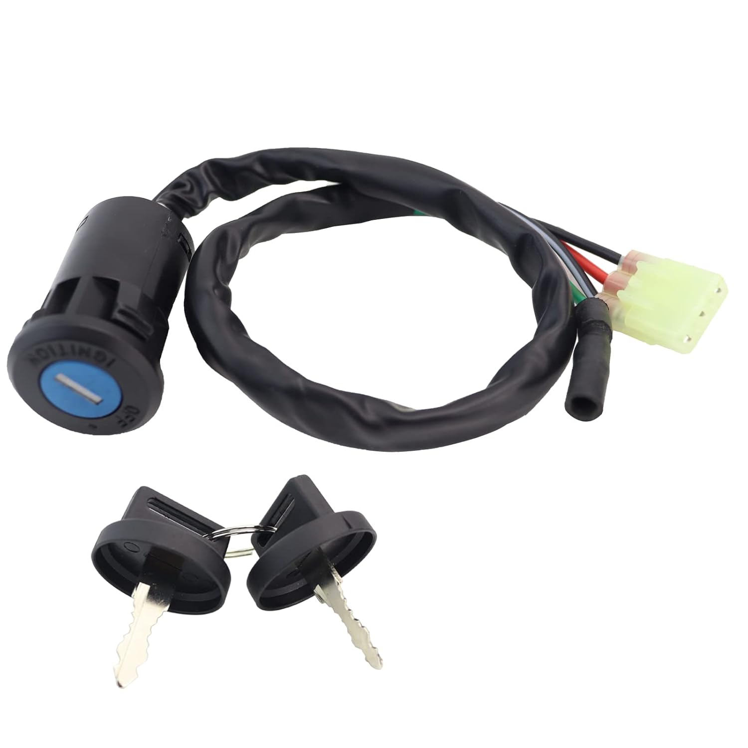 Motor de arranque, relé solenoide e interruptor de encendido para Honda Recon 250 TRX250 97-01, TRX250TE 02-04, TRX250TM 02-04  Sportrax 250