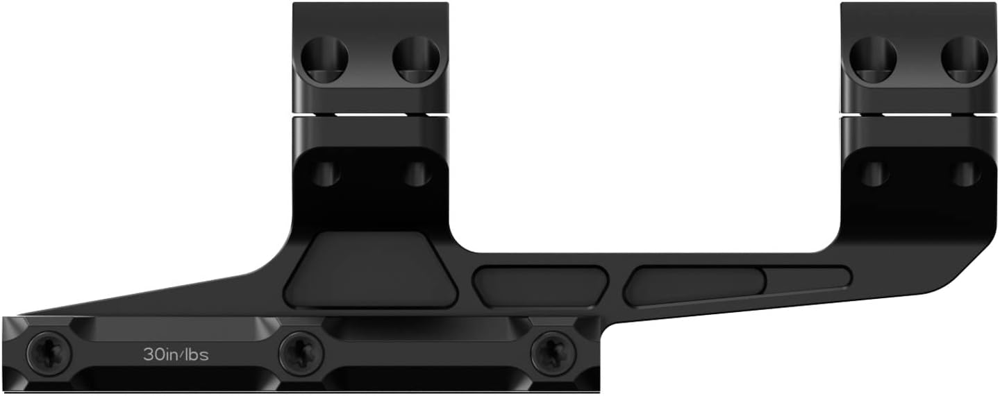 Arken Optics Montaje rígido del alcance del rifle ligero de Picatinny del soporte 0 del alcance del MOA de la precisión