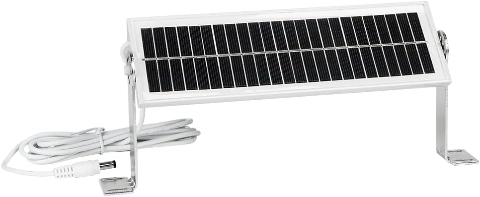 Cargador de panel solar de 12 V para motores motorizados de persianasombra, persianas enrollables eléctricas inteligentes (12 V-1.8 W)