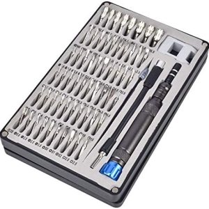 FixtureDisplays Pedazos del destornillador de la precisión fijaron la PC magnética 64 del equipo de herramientas de reparación de la electrónica FixtureDisplays Pedazos del destornillador de la precisión fijaron la PC magnética 64 del equipo de herramientas de reparación de la electrónica