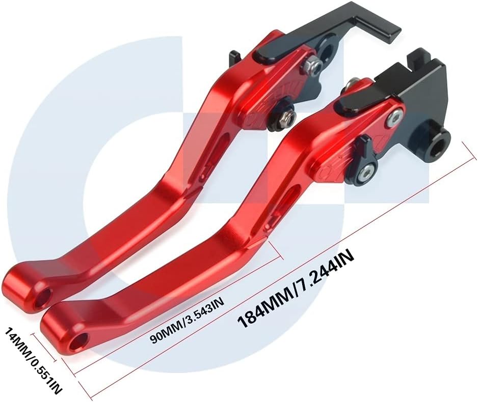 DOUKI Para Yamaha FZ600 1987 1989 1988 FZ 600 FZ600 empuñaduras de motocicleta Manillar CNC Aluminio ajustable Palancas de embrague de freno Palanca