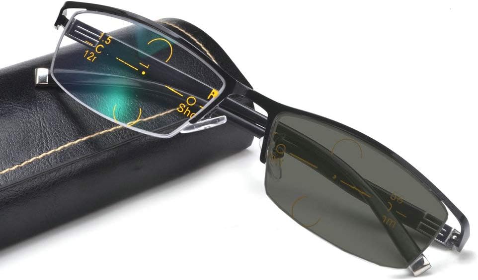 Visión ajustable fotocromática de los hombres de la lectura de MINCLSun con lentes progresivas multifocales Colombia - Imagen 3