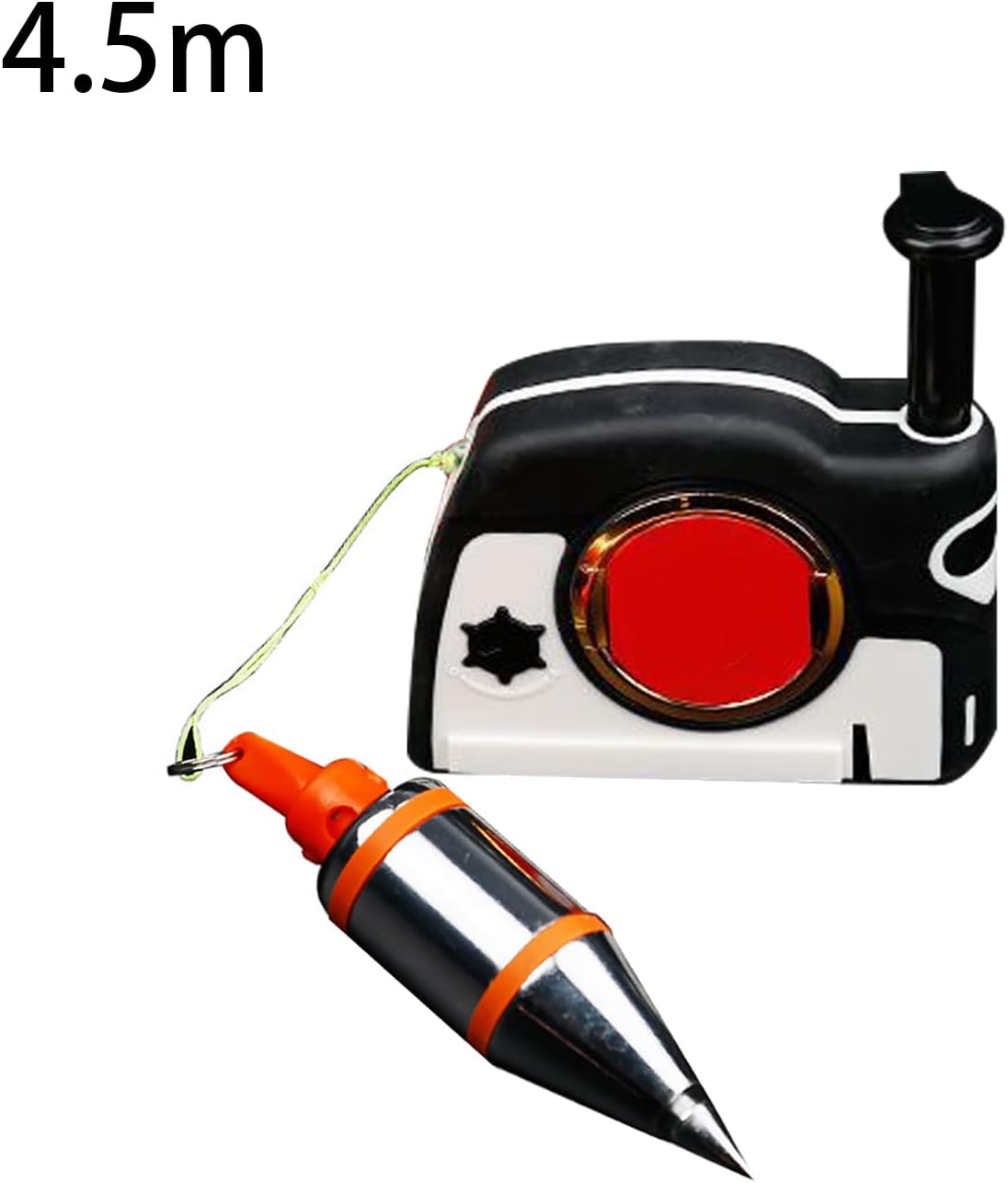 Plumb Bob Setter, Plumb Bob Setter magnético Plumb-Rite con cable de retroceso automático de 14.8 ft Bob estabilizador rápido