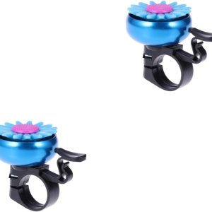 VANZACK Campana de ciclismo, 2 unidades, anillos de bicicleta para niños, pedales, accesorios para niñas, niños, bicicletas, mini bicicleta, VANZACK Campana de ciclismo, 2 unidades, anillos de bicicleta para niños, pedales, accesorios para niñas, niños, bicicletas, mini bicicleta,