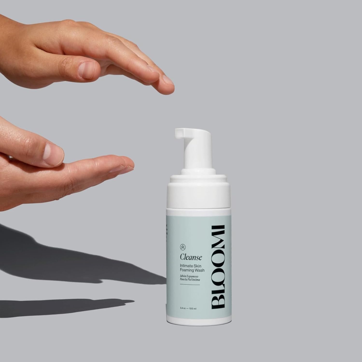 Bloomi Cleanse Intimate Skin Foaming Wash – Jabón hidratante de aloe vera para áreas íntimas, suave y calmante higiene femenina hidratante para