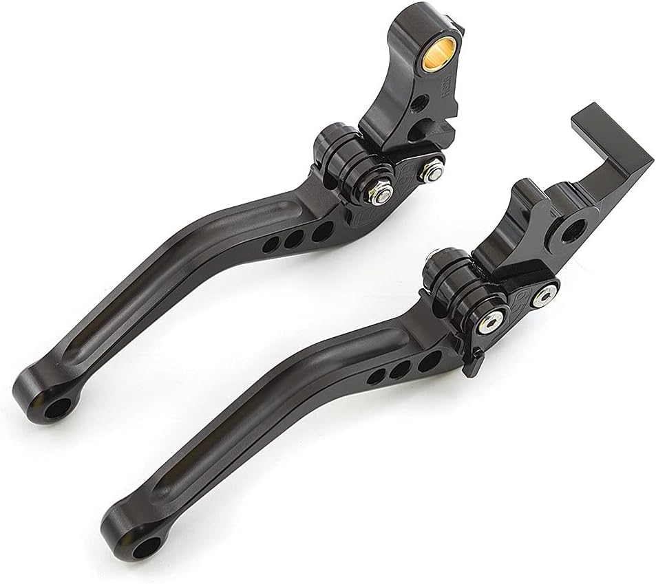 DOUKI Para Suzuki GIXXER 155 GSX150F 2015-2020 Palancas de embrague de freno largo de motocicleta ajustable CNC aluminio palancas de freno de